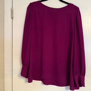 Fuchsia Halogen Blouse, Large